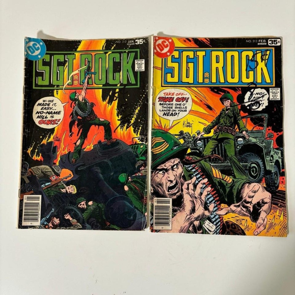VTG SGT Rock DC Comics‎ Vintage